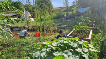 Špičková přírodní zahrada ve Špičkách