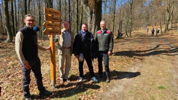 Otevření přeshraniční trasy v NP České Švýcarsko